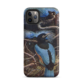 Blue Bird of Paradise - Coque iPhone Henry Johnston, 11 Pro Max / Mat, Coques de téléphone, Toby Leon