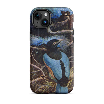 Blue Bird of Paradise - Coque iPhone Henry Johnston, 15 Plus / Mat, Coques de téléphone, Toby Leon