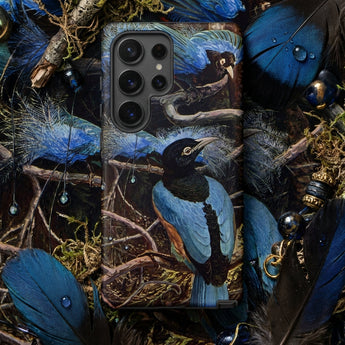 Blue Bird of Paradise - Henry Johnston Phone Case, Mobile Cases, Toby Leon