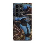 Blue Bird of Paradise - Henry Johnston Phone Case, Samsung Galaxy S23 Ultra / Matte, Mobile Cases, Toby Leon