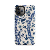Blue Birds & Florals - Owen Jones Chinoiserie Phone Case, Iphone 11 Pro / Matte, Mobile Cases, Toby Leon