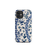 Blue Birds & Florals - Owen Jones Chinoiserie Phone Case, Iphone 12 Mini / Matte, Mobile Cases, Toby Leon