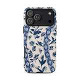 Blue Birds & Florals - Owen Jones Chinoiserie Phone Case, Iphone 17 Pro Max / Matte, Mobile Cases, Toby Leon