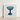 Framed Illustration Translucent Blue Glass Coupe-style Goblet Ornate Edward White’s 1930s Compote