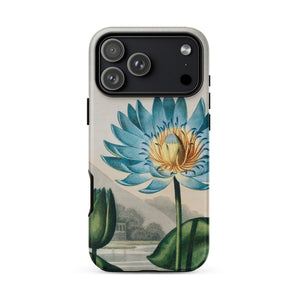 Blue Egyptian Water Lily - Robert John Thornton Phone Case, Iphone 17 Pro Max / Matte, Mobile Cases, Toby Leon
