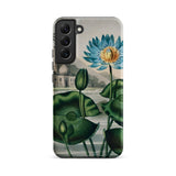 Blue Egyptian Water Lily - Robert John Thornton Phone Case, Samsung Galaxy S22 Plus / Matte, Mobile Cases, Toby Leon