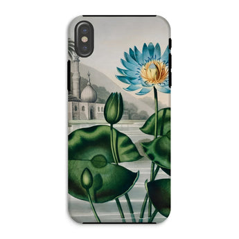 Blue Egyptian Water Lily - Robert John Thornton Phone Case Iphone Xs / Matte Floral-patterned Phone Case Egyptian Water Lily, Robert John