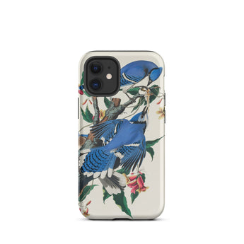Blue Jays - John James Audubon Custodia Iphone, 12 Mini / Opaca, Custodie per Cellulari, Toby Leon