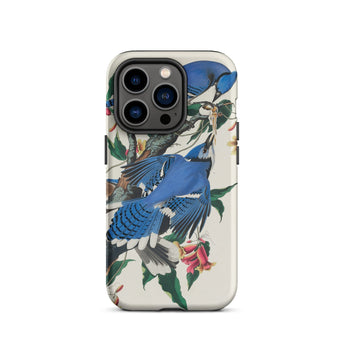 Blue Jays - John James Audubon Custodia Iphone, 14 Pro / Opaca, Custodie per Cellulari, Toby Leon