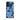 Blue and Pink Pochoir Florals - E.a. Seguy Samsung Case, Galaxy S21 Plus / Matte, Light Blue Phone Case Dark Pink Floral Pattern