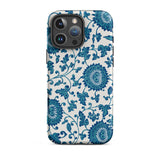 Blue and White Floral Pattern - Owen Jones Phone Case, Iphone 16 Pro Max / Matte, Mobile Cases, Toby Leon