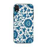 Blue and White Floral Pattern - Owen Jones Phone Case, Iphone Xr / Matte, Mobile Cases, Toby Leon