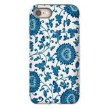 Blue and White Floral Pattern - Owen Jones Phone Case Iphone 8 / Matte Decorative Background Chinoiserie, Cobalt Dreams Unfurl, Mobile Cases