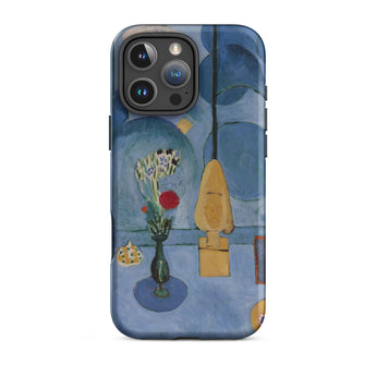 The Blue Window - Henri Matisse Phone Case Iphone 16 Pro Max / Matte Blue Phone Case Reproduction Life Painting Flowers Green Henri
