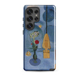 The Blue Window - Henri Matisse Phone Case Samsung Galaxy S25 Ultra / Matte Blue Phone Case Reproduction Life Painting Flowers Green Henri
