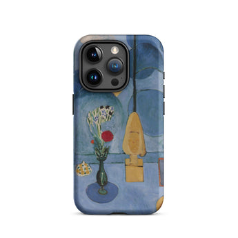 The Blue Window - Henri Matisse Phone Case Iphone 15 Pro / Matte Blue Phone Case Reproduction Life Painting Flowers Green Henri Matisse,