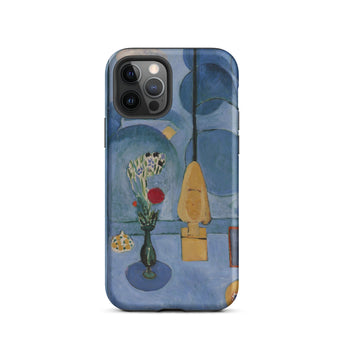 The Blue Window - Henri Matisse Phone Case Iphone 12 Pro / Matte Blue Phone Case Reproduction Life Painting Flowers Green Henri Matisse,