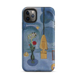 The Blue Window - Henri Matisse Phone Case Iphone 11 Pro Max / Matte Blue Phone Case Reproduction Painting Abstract Shapes Flowers Henri