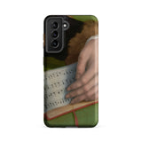 Book of Music - Francesco Bacchiacca Phone Case, Samsung Galaxy S21 Fe / Matte, Mobile Cases, Toby Leon
