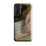 Book of Music - Francesco Bacchiacca Phone Case, Samsung Galaxy S21 Plus / Gloss, Mobile Cases, Toby Leon