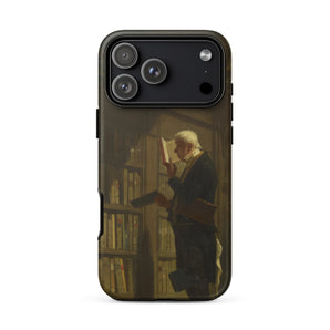 The Bookworm - Carl Spitzweg iPhone-hoesje, 17 Pro Max / Mat, Telefoonhoesjes, Toby Leon