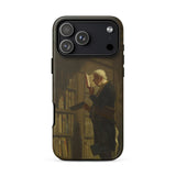 The Bookworm - Carl Spitzweg iPhone-hoesje, 17 Pro Max / Mat, Telefoonhoesjes, Toby Leon