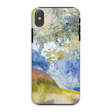 Boomrijk Landscape - Georges De Feure Iphone Case, Xs / Matte, Phone Case Abstract Watercolor Landscape Design