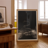 And Bound Him a Thousand Years - Stampa d'arte di Odilon Redon / Tela, 40x60’’ / 101x152cm / Senza cornice / Bordo bianco, Poster Stampe & Visual