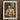 Wooden Framed Poster Blindfolded Man White Brown Attire Neoclassical Homoeroticism Meets Quiet Defiance, Bondage Homoerotica, Art Print