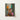 Framed Abstract Painting Two Figures Intimate Pose Rendered Grungy Gay Romance, Art, Print