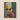 Framed Abstract Painting Two Figures Intimate Embrace Rendered Grungy Gay Romance, Art, Print