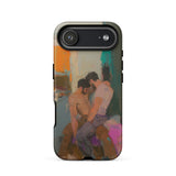 Bounty - Custodia per iPhone con arte moderna di una passionale coppia gay, 17 Air / Opaco, Custodie per cellulare, Toby Leon