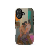 Bounty - Custodia per iPhone con arte moderna di una passionale coppia gay, 17 / Opaco, Custodie per cellulare, Toby Leon