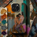 Bounty - Custodia per iPhone con arte moderna di una passionale coppia gay, Custodie per cellulare, Toby Leon