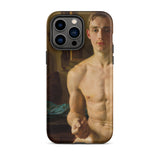 The Boxer - Konstantin Andreevic Somov Iphone Case, 14 Pro Max / Matte, Phone Case Shirtless Man
