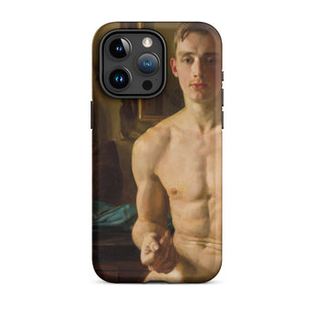 The Boxer - Konstantin Andreevic Somov iPhone-hoesje, 15 Pro Max / Mat, Mobiele telefoonhoesjes, Toby Leon