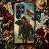 Boy on a Ram - Francisco De Goya Phone Case Phone Case Vintage-style Painting Child Dark Ram Artwork Francisco Goya Iphone, Iphone Case,