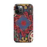 Braided - Uzbekistan Textile Art Phone Case, Iphone 12 Pro Max / Matte, Mobile Cases, Toby Leon