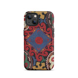 Braided - Uzbekistan Textile Art Phone Case, Iphone 13 / Matte, Mobile Cases, Toby Leon