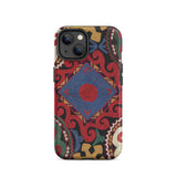 Braided - Uzbekistan Textile Art Phone Case, Iphone 14 / Matte, Mobile Cases, Toby Leon