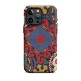 Braided - Uzbekistan Textile Art Phone Case, Iphone 15 Pro Max / Matte, Mobile Cases, Toby Leon