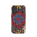 Braided - Uzbekistan Textile Art Phone Case, Iphone 16 / Matte, Mobile Cases, Toby Leon