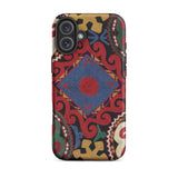 Braided - Uzbekistan Textile Art Phone Case, Iphone 16 Plus / Matte, Mobile Cases, Toby Leon