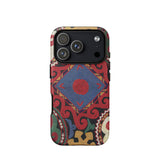 Braided - Uzbekistan Textile Art Phone Case, Iphone 17 Pro / Matte, Mobile Cases, Toby Leon