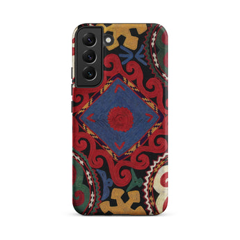 Braided - Uzbekistan Textile Art Phone Case, Samsung Galaxy S22 Plus / Matte, Mobile Cases, Toby Leon
