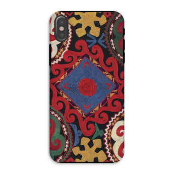 Braided - Uzbekistan Textile Art Phone Case, Iphone Xs / Matte, Mobile Cases, Toby Leon