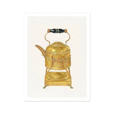 Brass Kettle - Frank M. Keane stampa artistica da cucina anni 1930 / Canvas, 12x16’’ / 31x41cm / Senza cornice / senza bordo, Poster Stampe & Visual Artwork,