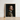 Framed Portrait Man Curly Brown Hair Ornate Black Haute Goth, Lit Cigarette Hangs, Smoking, Skeleton, Art, Print