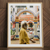 Brickfields - Fotografía callejera de Kuala Lumpur, impresión artística / Lienzo, 24x32’’ / 61x81cm / Marco natural / Passepartout, Pósters, impresiones y visual