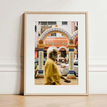 Brickfields - Kuala Lumpur Street Photography Art Print / Canvas, 12x16’’ / 31x41cm / Natural Frame / Matboard, Posters Prints & Visual
